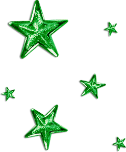 soave deco stars christmas year scrap green - png gratis