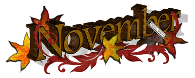 November - 免费PNG