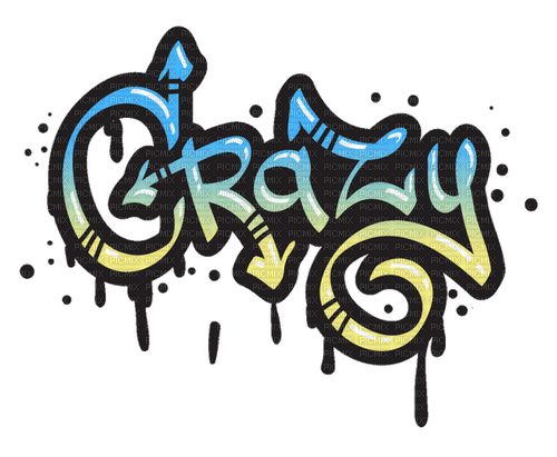 GIANNIS_TOUROUNTZAN - GRAFFITI - CRAZY - png gratuito