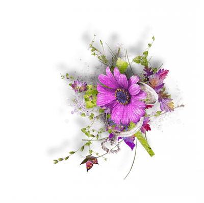 spring flowers - zadarmo png