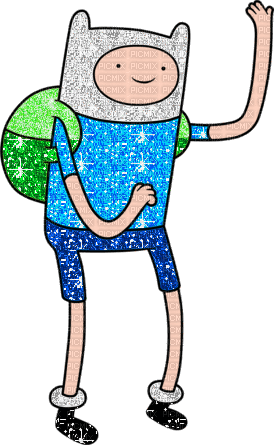 Adventure Time Finn - Бесплатный анимированный гифка
