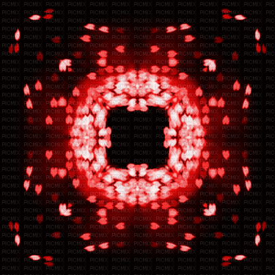 red background (created with lunapic) - GIF animé gratuit