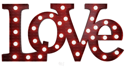 Love.Text.Red.Victoriabea - ilmainen png