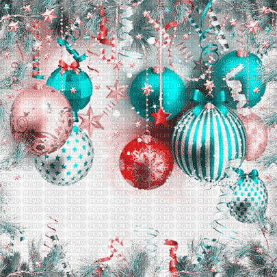 soave background animated  christmas winter branch - Gratis animeret GIF