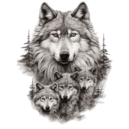 Wolves - png gratuito