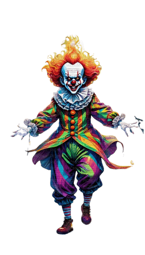 loly33 clown gothique - gratis png