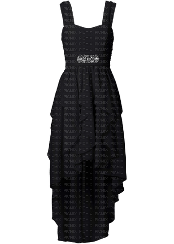 Dress Black - By StormGalaxy05 - gratis png