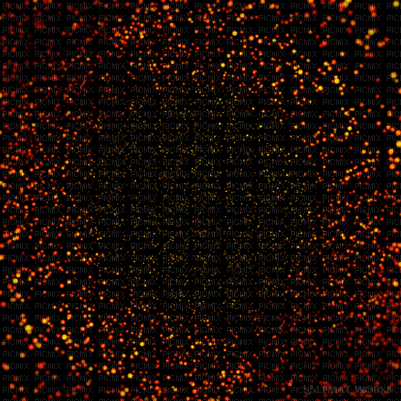 Yellow and Orange Lights on Black Background - 免费动画 GIF