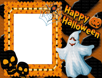 Halloween Frame - безплатен png