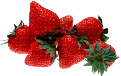 Fruits-strawberries-          Blue DREAM 70 - Free PNG