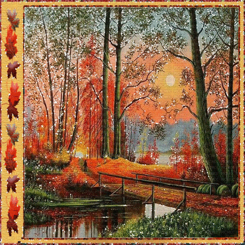 autumn automne herbst milla1959 - Δωρεάν κινούμενο GIF