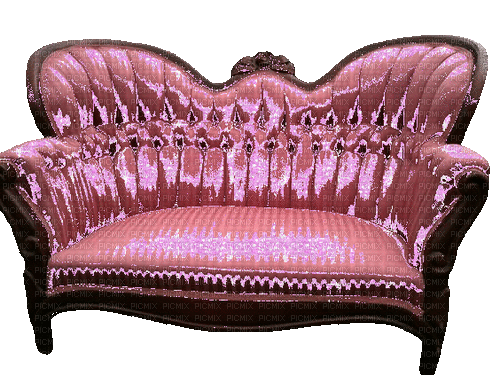 pink sofa - Бесплатни анимирани ГИФ
