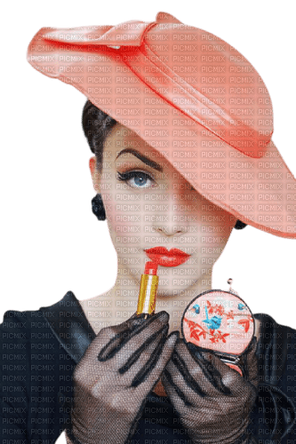 make-up woman - 免费PNG