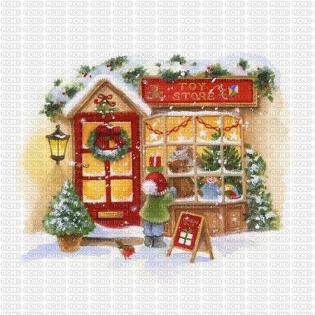 Christmas shop - png gratuito