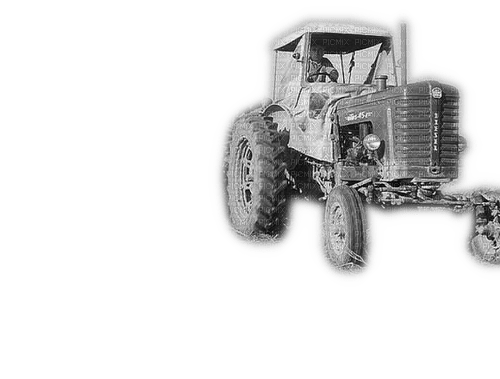 Rena Traktor Vintage - gratis png