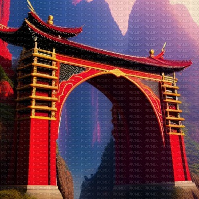Chinese Arch - png grátis