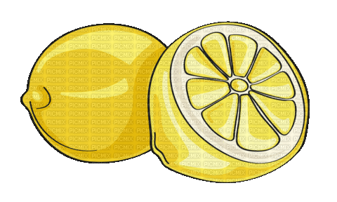 Lemon Juice Fruit - GIF animé gratuit