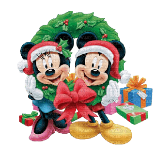 Kaz_Creations Disney Christmas Mickey & Friends - besplatni png