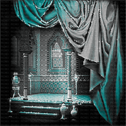 soave background animated vintage room curtain - Darmowy animowany GIF