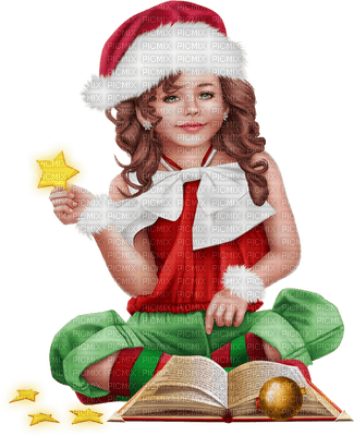 Kaz_Creations Baby Enfant Child Girl Colours Colour-Child  Christmas - png gratis