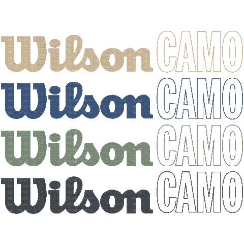 Camo Team Wilson - GIF เคลื่อนไหวฟรี