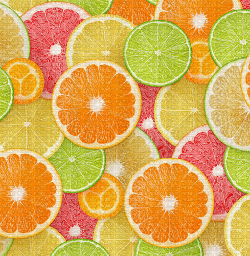 citrus background - zadarmo png