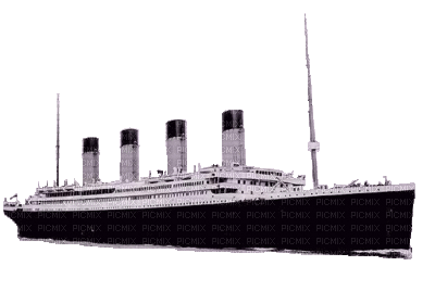 titanic - Animovaný GIF zadarmo