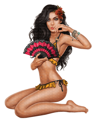 Woman, Summer, bikini. Leila - 免费PNG