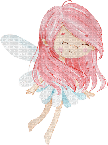 kikkapink pink fairy children - gratis png