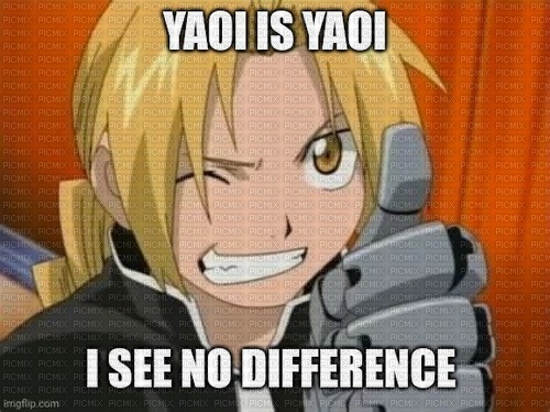 Yaoi is Yaoi I see no difference - png gratis