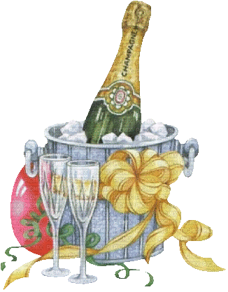 champagne - Бесплатный анимированный гифка