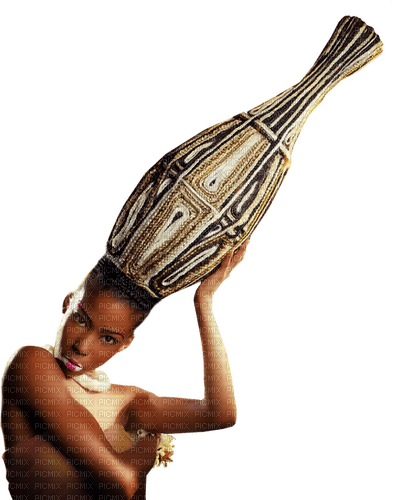 dolceluna african woman summer - 無料png