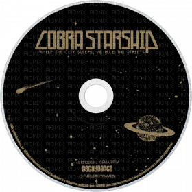 Cobra Starship // While The City Sleeps CD - PNG gratuit