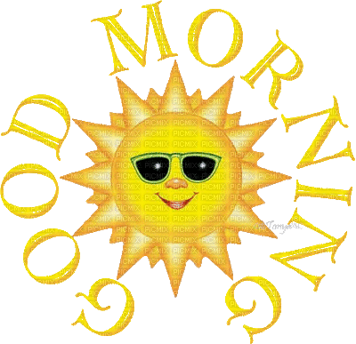 good  morning - 無料のアニメーション GIF