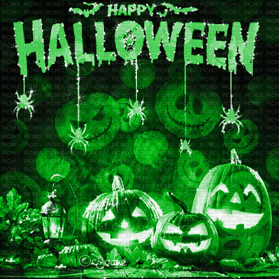 soave background animated halloween text pumpkin - Besplatni animirani GIF