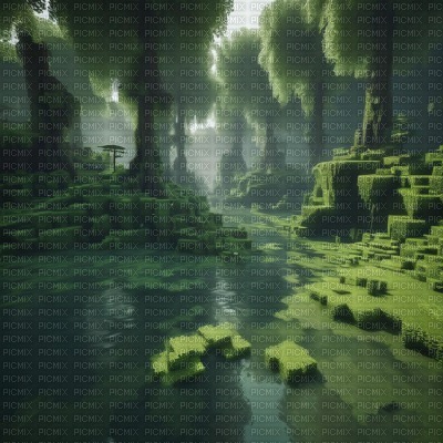 Minecraft Swamp - kostenlos png