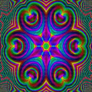 fractal fractale fraktal abstrakt - GIF เคลื่อนไหวฟรี