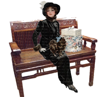 Victorian woman bp - Δωρεάν κινούμενο GIF