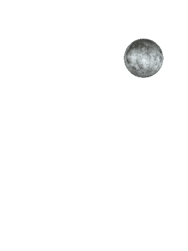 Луна - Zdarma animovaný GIF
