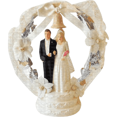 Kaz_Creations  Deco Wedding Cake Topper - 免费PNG