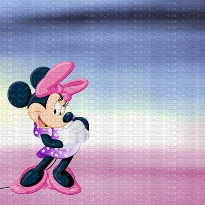 image encre couleur  anniversaire effet à pois texture Minnie Disney  edited by me - png gratuito