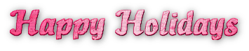 soave text christmas happy holidays pink - darmowe png