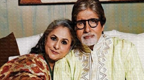 Amitabh Bachchan und Frau Jaya - png ฟรี