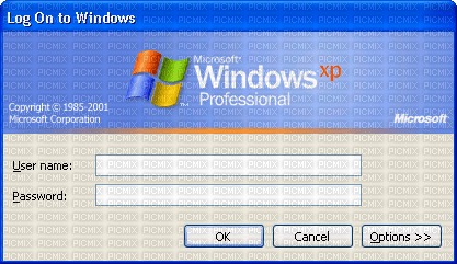 windows login pop up - PNG gratuit