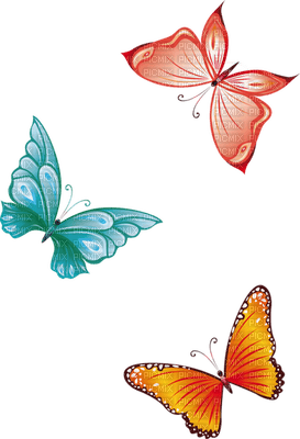 All  my butterflys - nemokama png