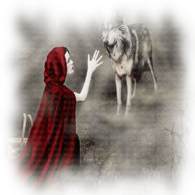 red riding hood--chaperon rouge - Free PNG