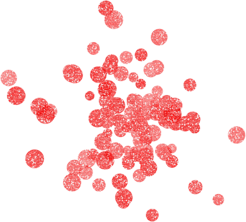 Glitter.Dots.Red - zdarma png