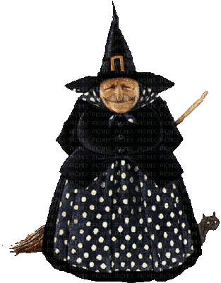 sorcière halloween -c - Ingyenes animált GIF