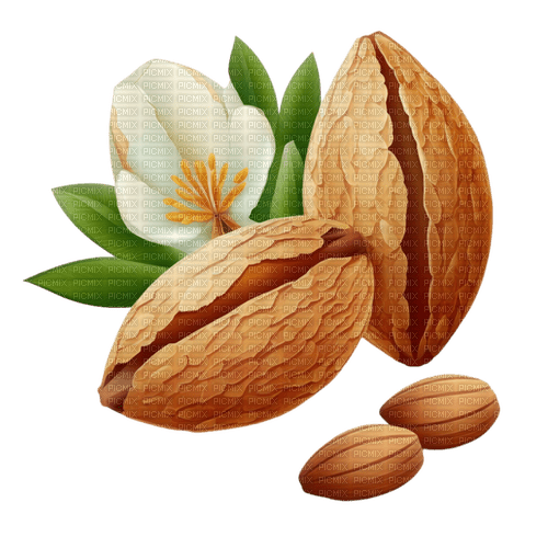 almonds Bb2 - nemokama png