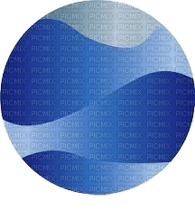 Round Blue Shape - PNG gratuit